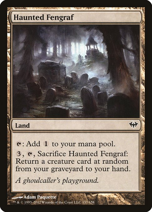 Haunted Fengraf - Dark Ascension - C - 157
