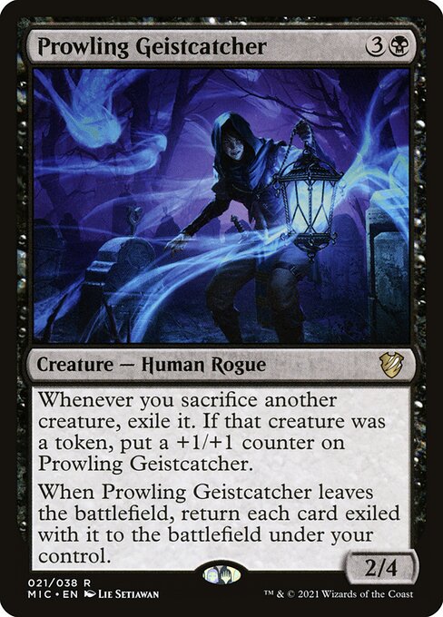 Prowling Geistcatcher - Commander: Innistrad: Midnight Hunt - R - 21