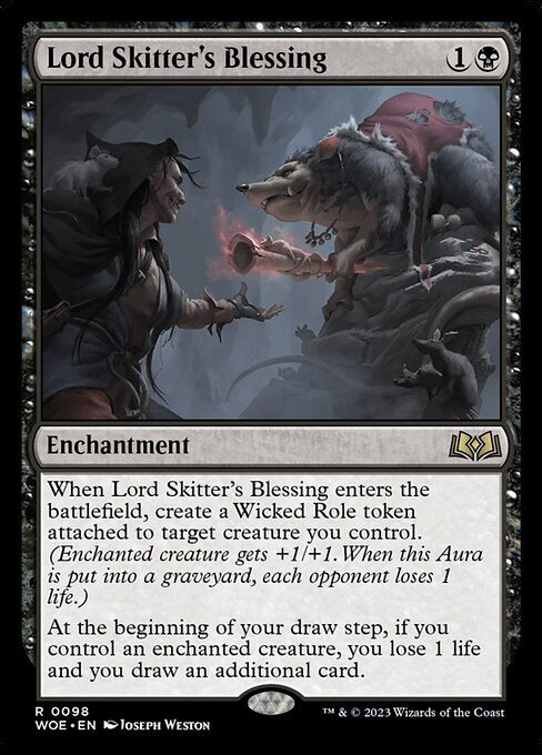 Lord Skitter's Blessing - Wilds of Eldraine - R - 98