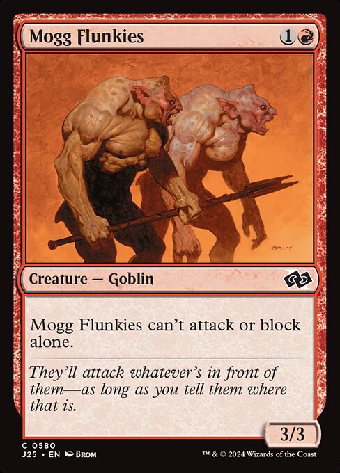 Mogg Flunkies - Foundations Jumpstart - C - 580