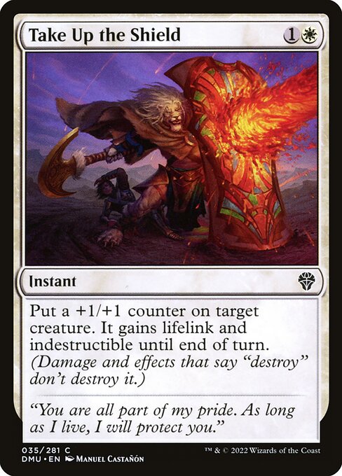 Take Up the Shield - Dominaria United - C - 35