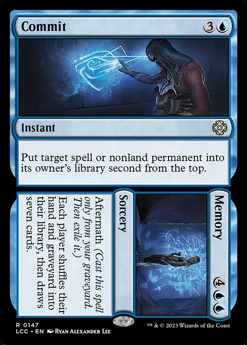 Commit // Memory - Commander: The Lost Caverns of Ixalan - R - 147