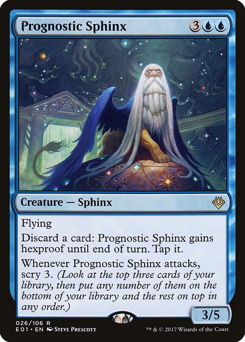 Prognostic Sphinx - Archenemy: Nicol Bolas - R - 26