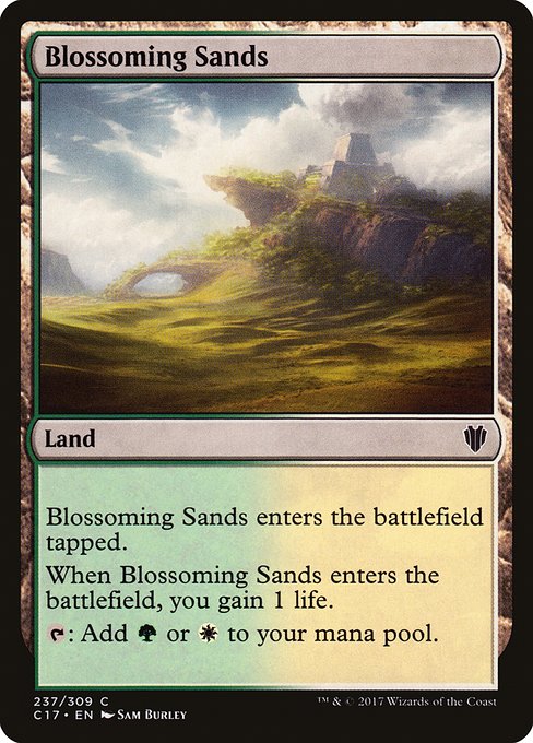 Blossoming Sands - Commander 2017 - C - 237
