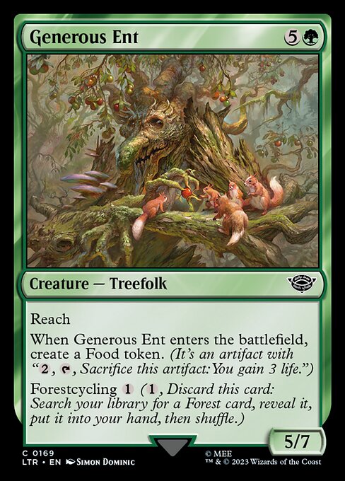Generous Ent - Universes Beyond: The Lord of the Rings: Tales of Middle-earth - C - 169
