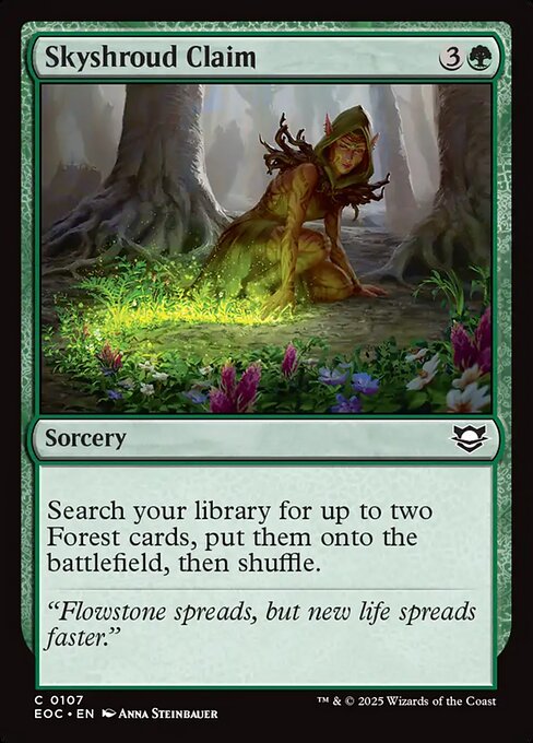 Skyshroud Claim - Commander: Edge of Eternities - C - 107