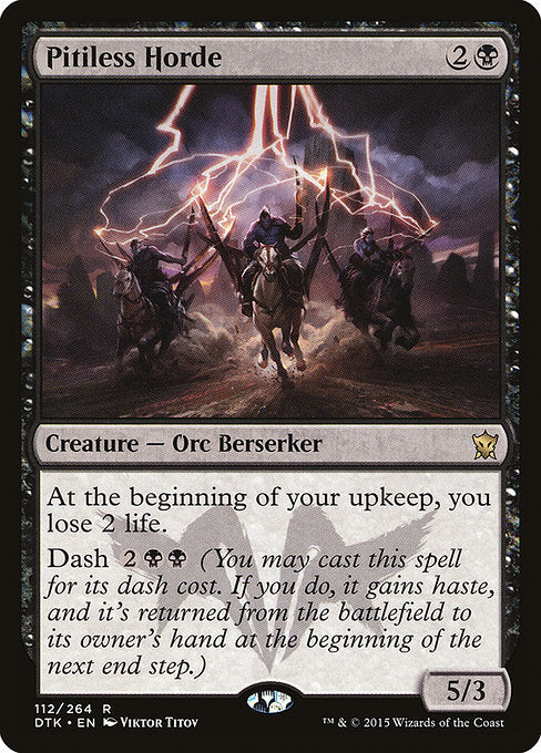 Pitiless Horde - Dragons of Tarkir - R - 112