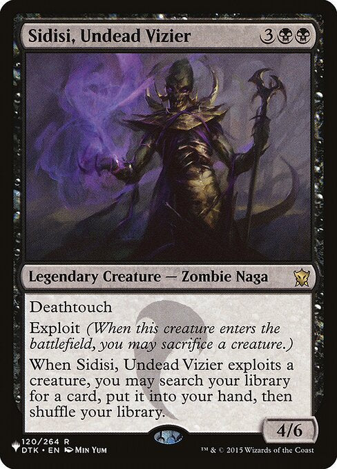 Sidisi, Undead Vizier - The List Reprints - R - 120/264