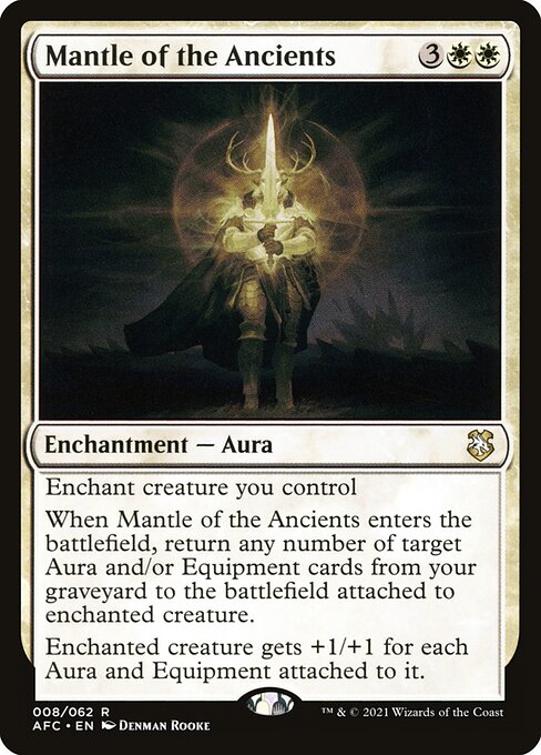 Mantle of the Ancients - Commander: Adventures in the Forgotten Realms - R - 8