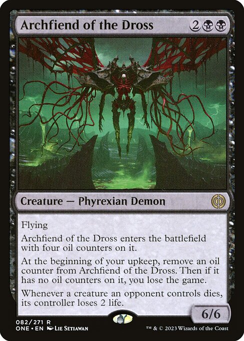 Archfiend of the Dross - Phyrexia: All Will Be One - R - 82