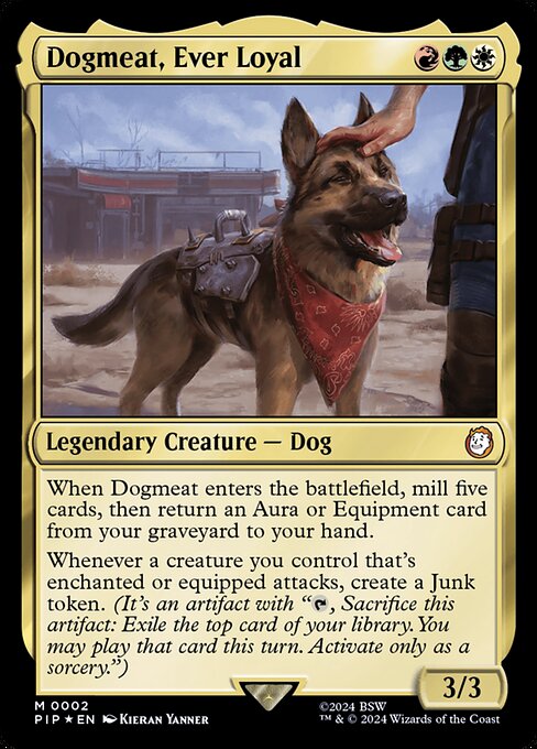 Dogmeat, Ever Loyal - Universes Beyond: Fallout - M - 2