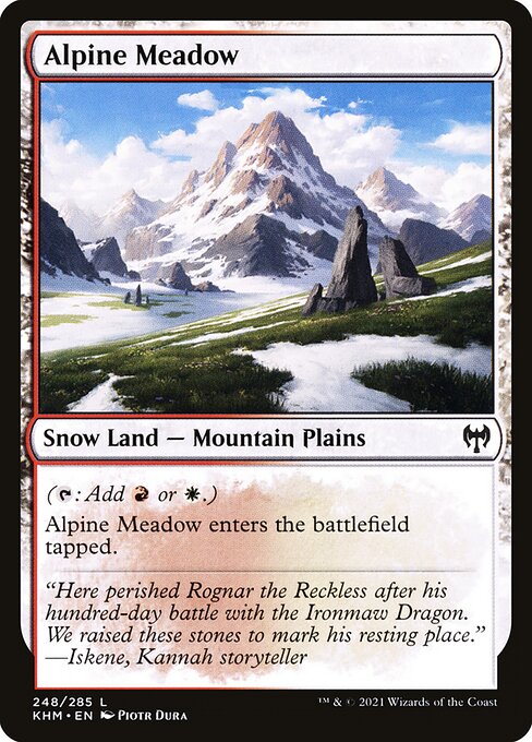 Alpine Meadow - Kaldheim - L - 248