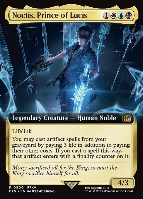 Noctis, Prince of Lucis (Extended Art) - FINAL FANTASY - R - 500