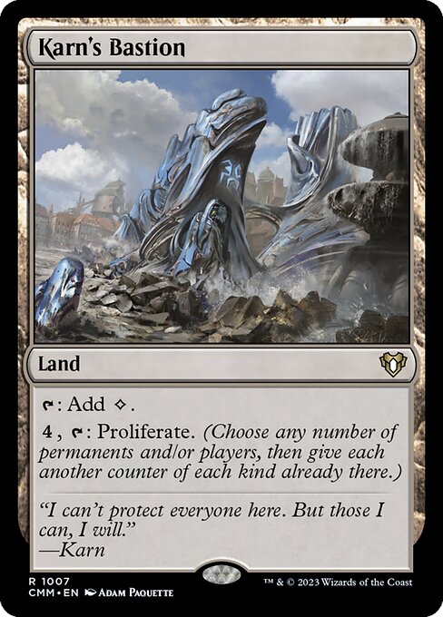 Karn's Bastion - Commander Masters - R - 1007
