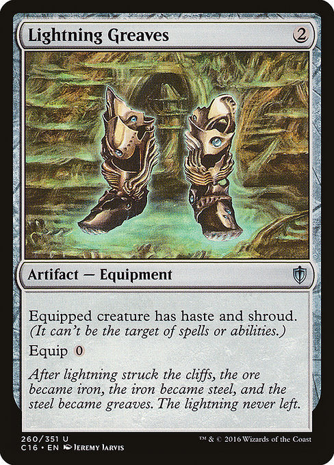 Lightning Greaves - Commander 2016 - U - 260