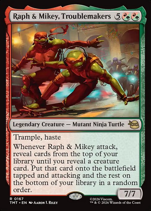 Raph & Mikey, Troublemakers - Teenage Mutant Ninja Turtles - R - 167