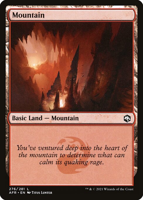Mountain (276) - Adventures in the Forgotten Realms - L - 276