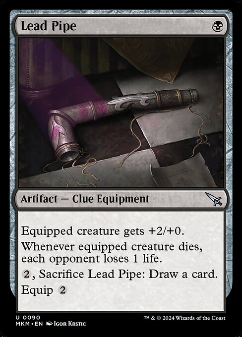 Lead Pipe - Murders at Karlov Manor - U - 90