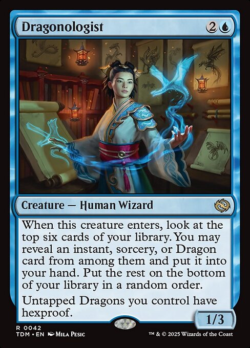 Dragonologist - Tarkir: Dragonstorm - R - 42
