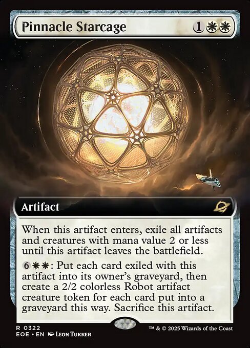 Pinnacle Starcage (Extended Art) - Edge of Eternities - R - 322