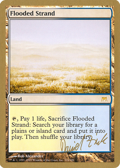 Flooded Strand - 2004 Gabriel Nassif (ONS) - World Championship Decks - S