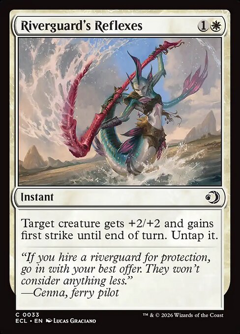 Riverguard's Reflexes - Lorwyn Eclipsed - C - 33