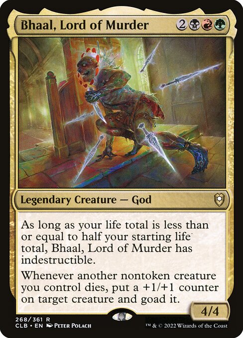 Bhaal, Lord of Murder - Commander Legends: Battle for Baldur's Gate - R - 268