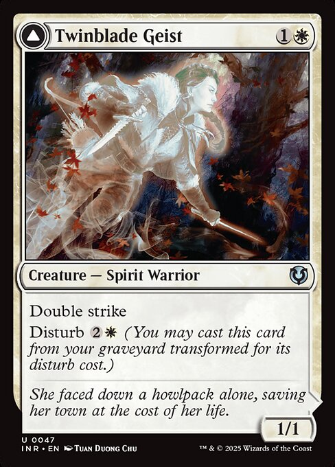 Twinblade Geist - Innistrad Remastered - U - 47