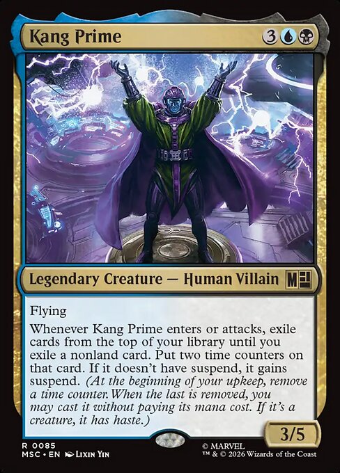 Kang Prime - Commander: Marvel Super Heroes - R - 85