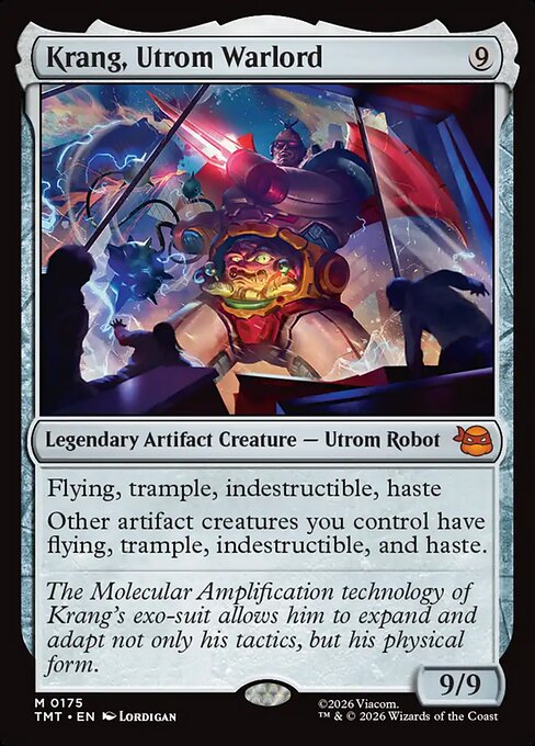 Krang, Utrom Warlord - Teenage Mutant Ninja Turtles - M - 175