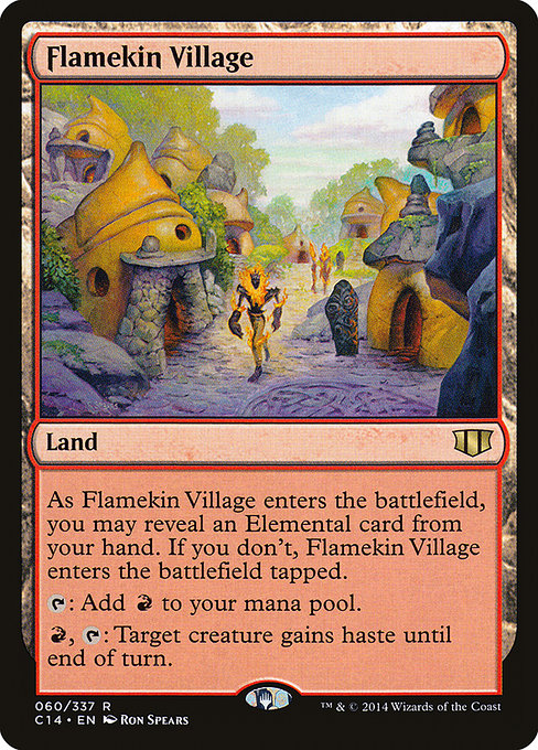 Flamekin Village - Commander 2014 - R - 60