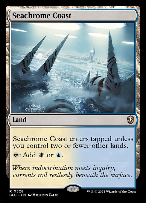 Seachrome Coast - Commander: Bloomburrow - R - 328