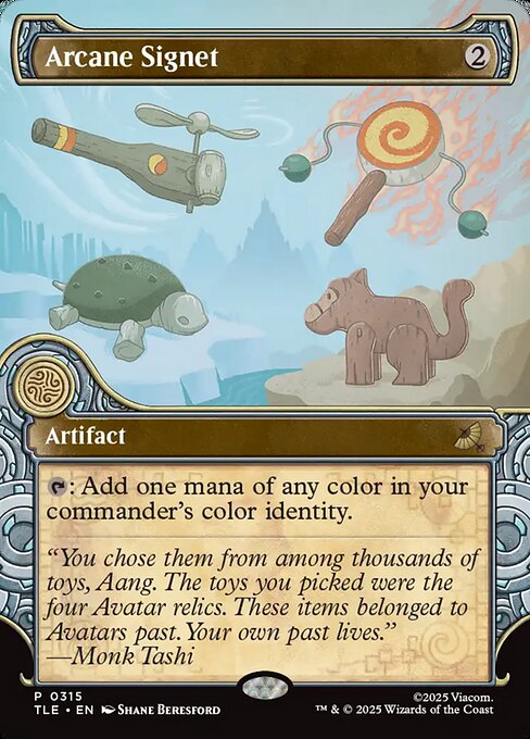 Arcane Signet (Showcase) - Avatar: The Last Airbender: Eternal-Legal - P - 315