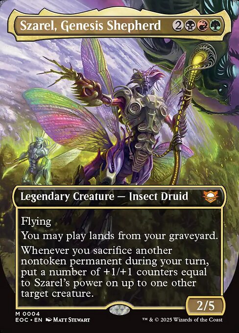 Szarel, Genesis Shepherd (Borderless) - Commander: Edge of Eternities - M - 4