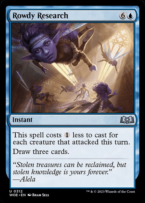 Rowdy Research - Wilds of Eldraine - U - 312