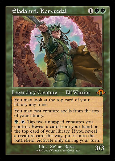 Eladamri, Korvecdal (Retro Frame) - Modern Horizons 3 - M - 423