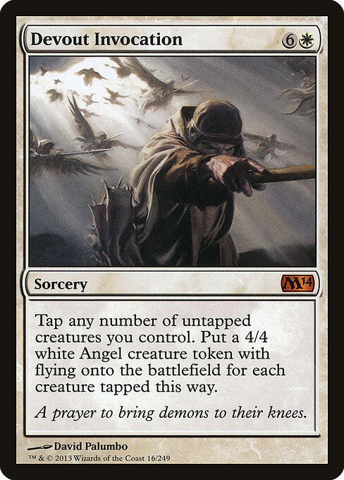 Devout Invocation - Magic 2014 (M14) - M - 16