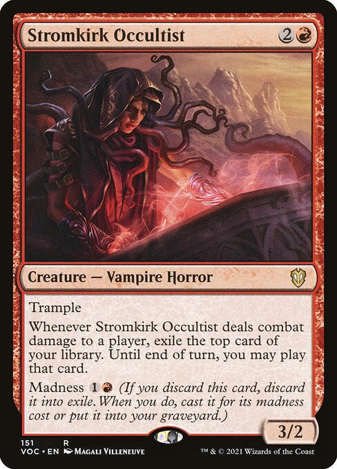 Stromkirk Occultist - Commander: Innistrad: Crimson Vow - R - 151