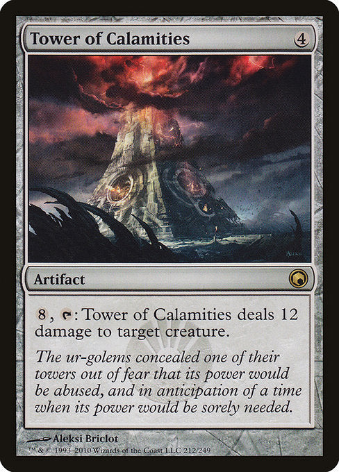 Tower of Calamities - Scars of Mirrodin - R - 212
