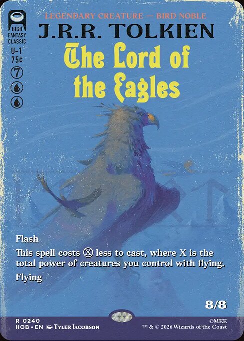 The Lord of the Eagles (Borderless) - The Hobbit - R - 240