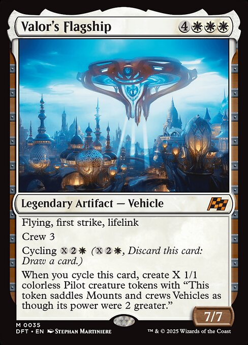 Valor's Flagship - Aetherdrift - M - 35