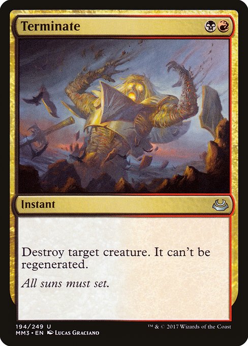 Terminate - Modern Masters 2017 - U - 194