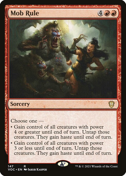 Mob Rule - Commander: Innistrad: Crimson Vow - R - 147