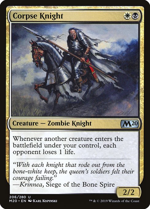 Corpse Knight - Core Set 2020 - U - 206