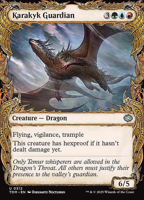 Karakyk Guardian (Showcase) - Tarkir: Dragonstorm - U - 312