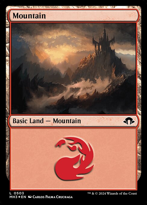 Mountain (0503) (Ripple Foil) - Modern Horizons 3 - L - 503