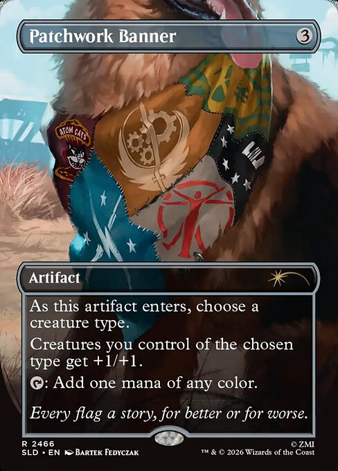 Patchwork Banner - Secret Lair Drop Series - R - 2466