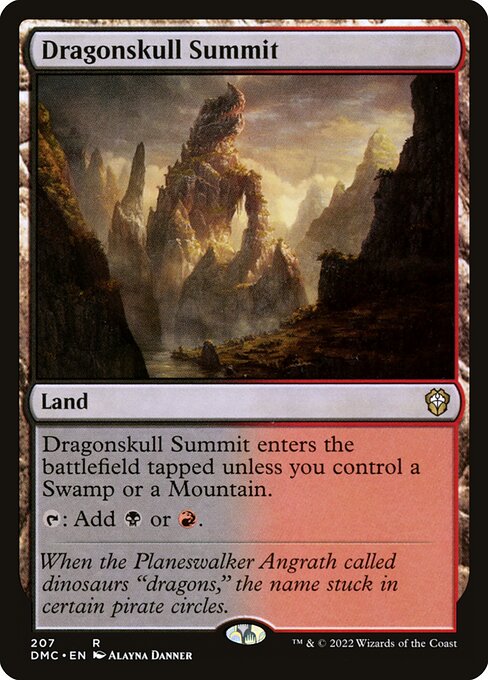 Dragonskull Summit - Commander: Dominaria United - R - 207
