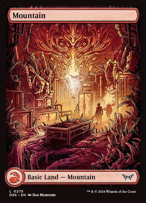 Mountain (0275) - Full Art - Duskmourn: House of Horror - L - 275