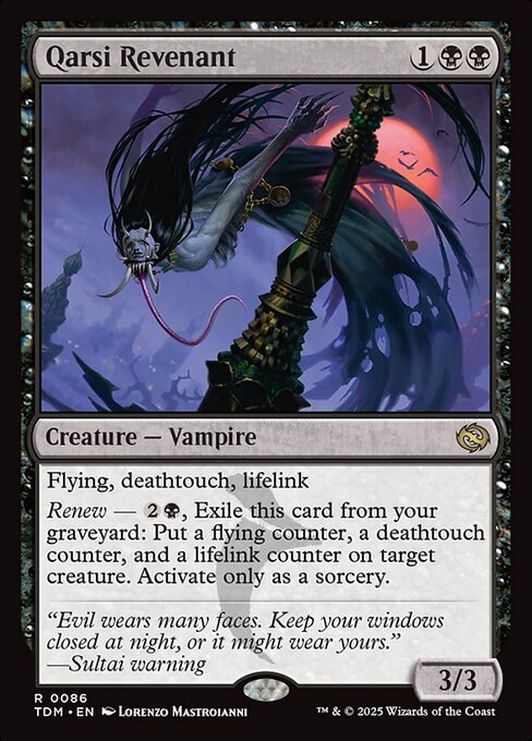 Qarsi Revenant - Prerelease Cards - R - 86